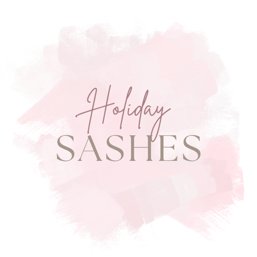 Holiday Sashes